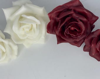 Wachsrose 8 cm 10 cm wax rose Grab Grabrose