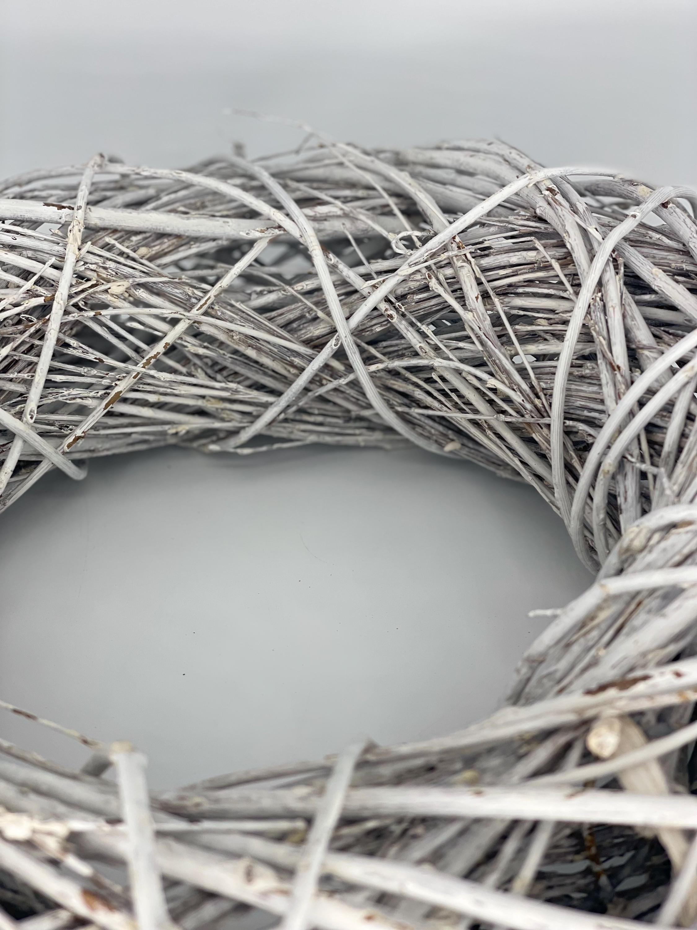 Ghirlanda di vite con salice naturale 40cm-64104