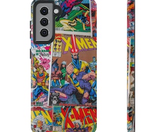 Custodia per telefono Xmen - Custodie resistenti per Google Samsung iPhone, cover protettiva, accessori per supereroi, regalo per gli amanti dei fumetti, custodia per telefono Geek