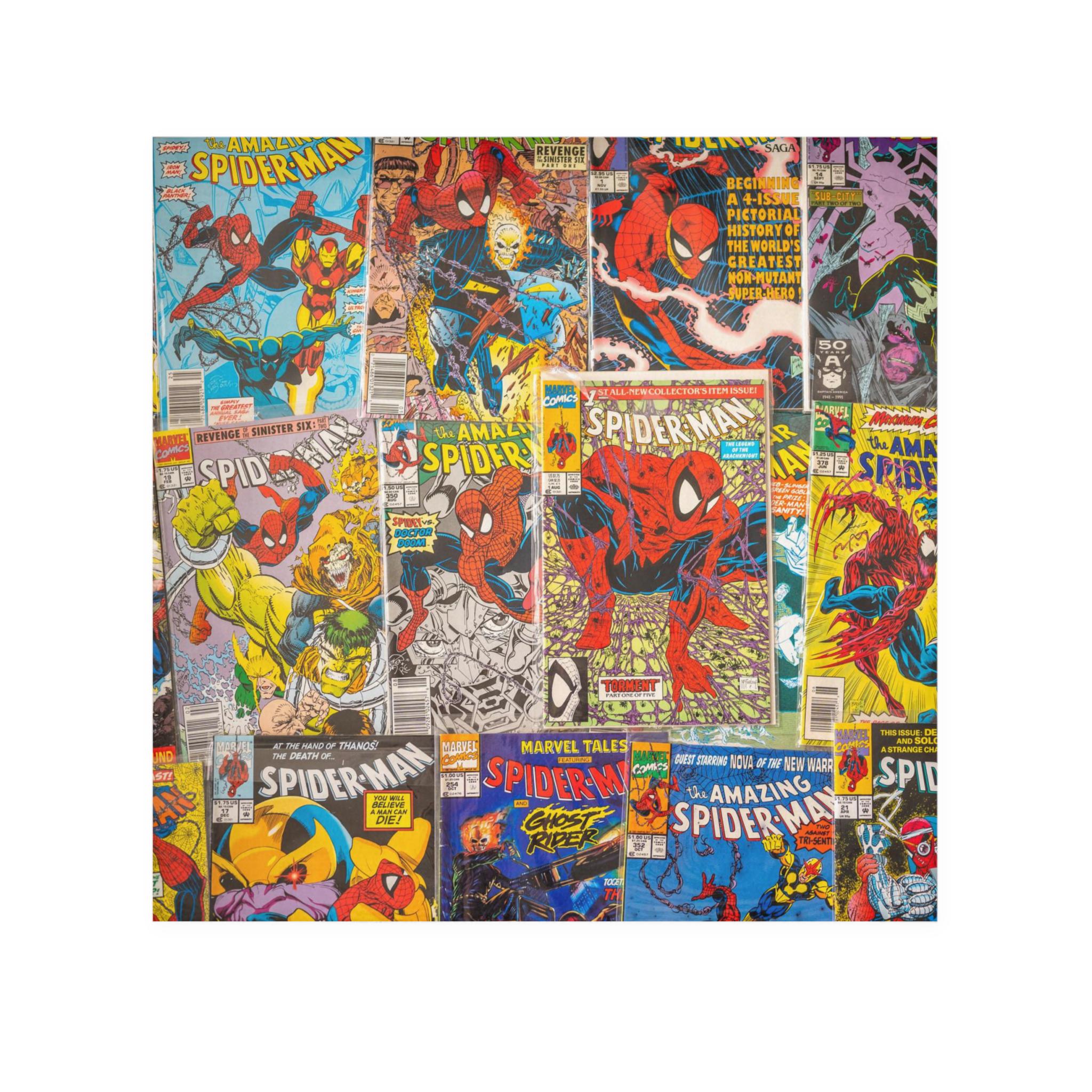 Vintage Spider-man Face Towel, Marvel Superhero Towel, Comic Book 