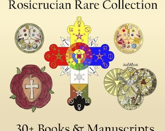 Rosicrucian Collection — 30+ Rare Books and Manuscripts (Digital PDF Library)