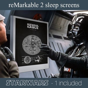 STARWARS sleep screen (Death Star)