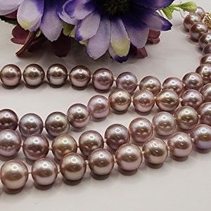 AAA 10-11mm Edison Pearl Necklace w/ 14k Gold Clasp