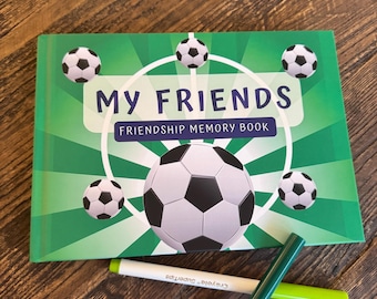 Friendship Memory Book in English