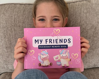 Friendship Memory Book in English