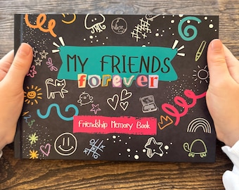 Libro de recuerdos de amistad en inglés