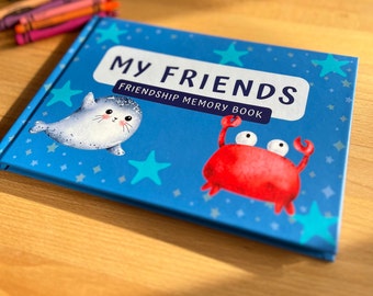 Friendship Memory Book in English