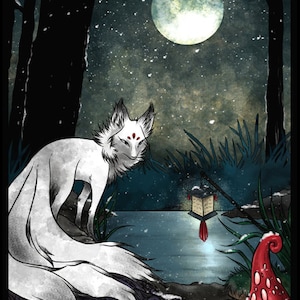 Postcard - Fox