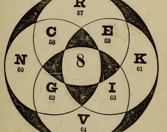 1884 Libro de adivinación. Descarga instantánea de LIBRO DIGITAL antiguo. Guía vintage 'Fortune Teller & Mirror Of Fate', instrucciones