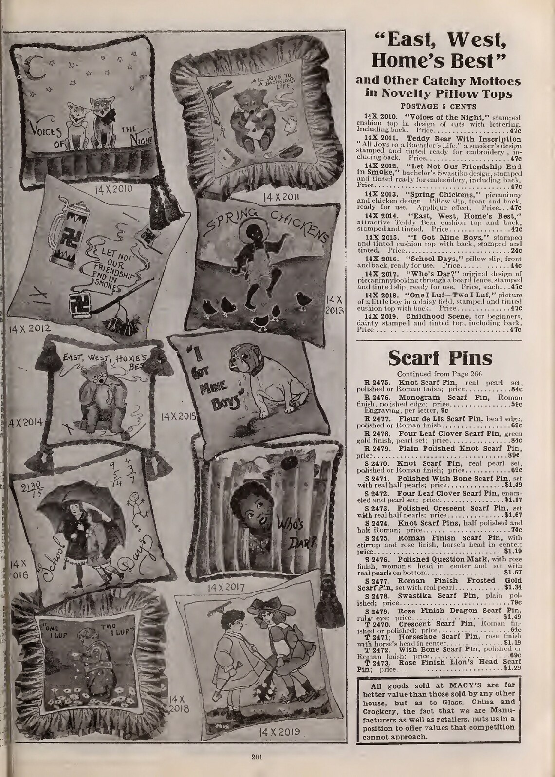 1908 Antique Macy's Catalog Instant Download DIGITAL BOOK. Vintage