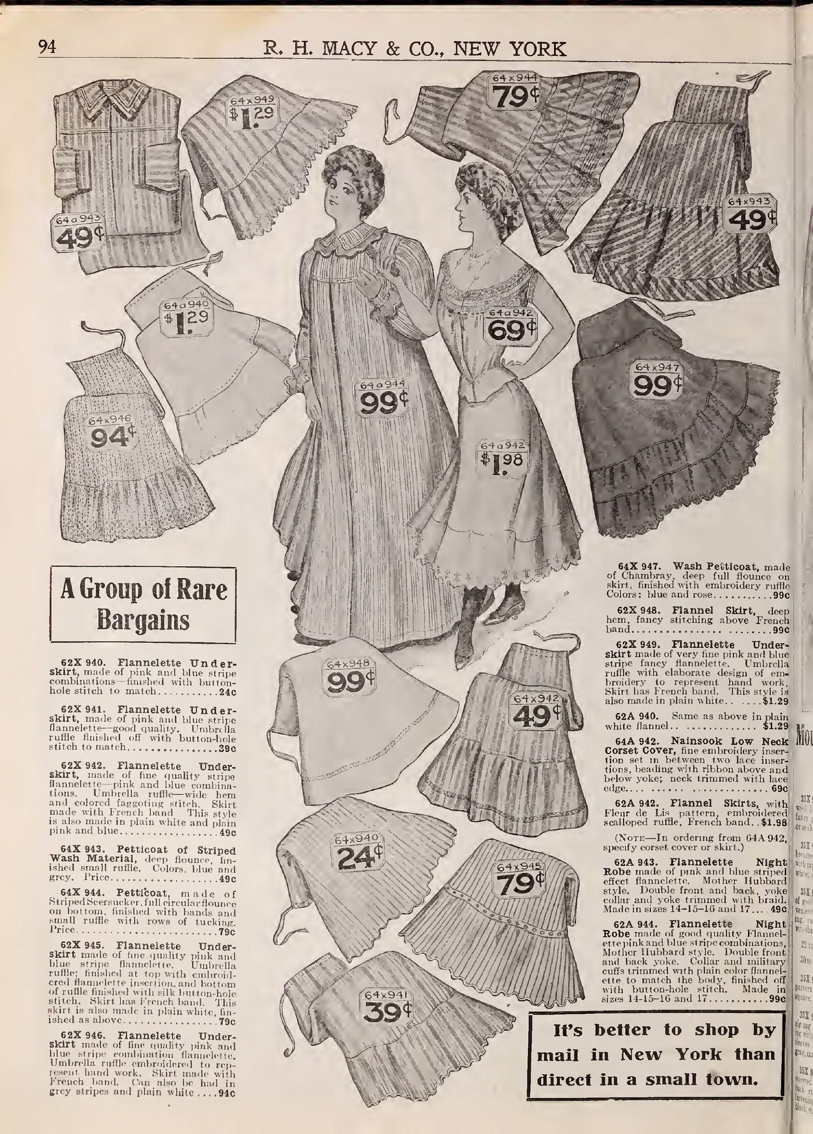 1908 Antique Macy's Catalog Instant Download DIGITAL BOOK. Vintage