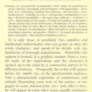 1893 Manual Of Psychometry. Antique DIGITAL BOOK Instant Download. Clairvoyance, ESP, divination, how to, guide