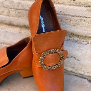 Historical Leather Shoes from the 1700s, Carnival Shoes, Halloween Shoes