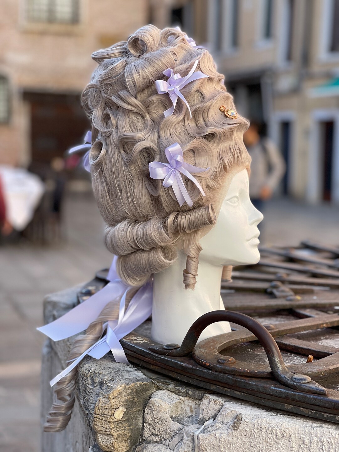 Historical Wig From the 1700s for Women Carnival Wigs Etsy
