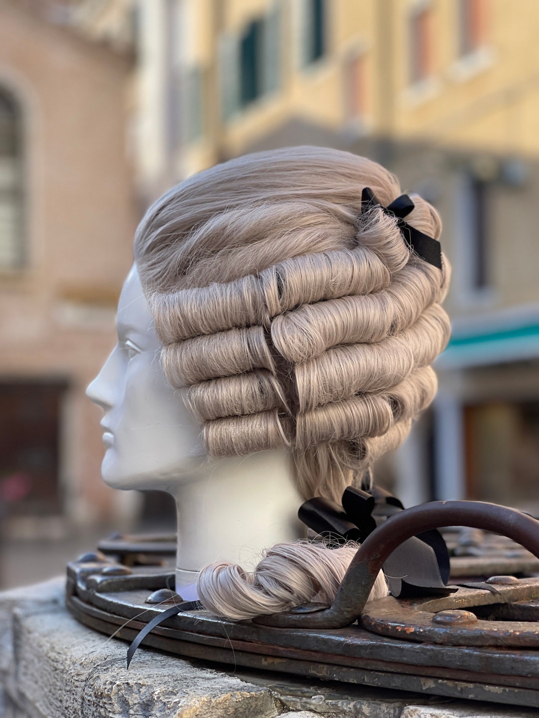 Historical Wig From the 1700s for Men, Carnival Wigs, Halloween Wigs Etsy