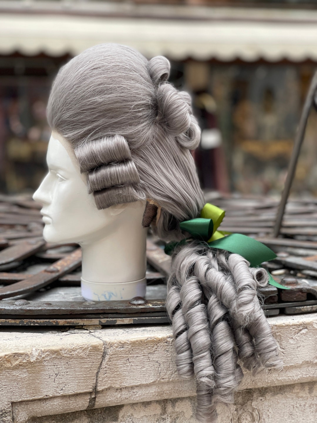 Historical Wig From the 1700s for Men Carnival Wigs Etsy