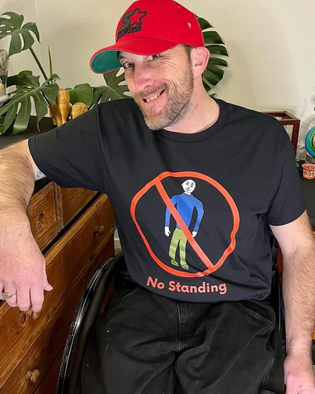 Funny Disabled Tshirt - No Standing Zone - Etsy
