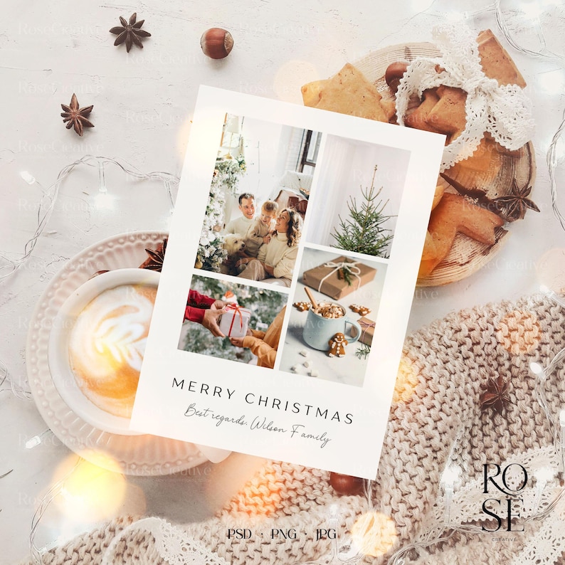 Christmas card mockup flatlay with pinecones and ornaments
5x7 greeting card mockup styled with holiday props
Holiday card mockup bundle with 12 festive scenes
PSD smart object card mockup with neutral Christmas décor
Canva-compatible PNG mockup of holiday card
Christmas stationery mockup with cozy winter background
Seasonal card flatlay with soft lighting and decorations