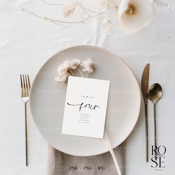 Wedding Table Number Mockup, Wedding Sign Mockup, Wedding Table Sign Mockup, Menu mockup, Card mockup, 5x7 mockup