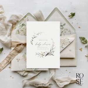 Uitnodiging mockup, 5x7 kaart mockup, evenement uitnodiging mockup, trouwkaart mockup, uitnodiging mockup psd, baby shower mockup