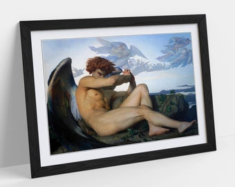 Fallen Angel wall art picture framed art print