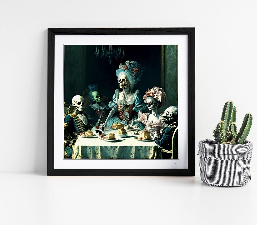 French Revolution Zombies 2 Square Wall Art Framed Picture Etsy