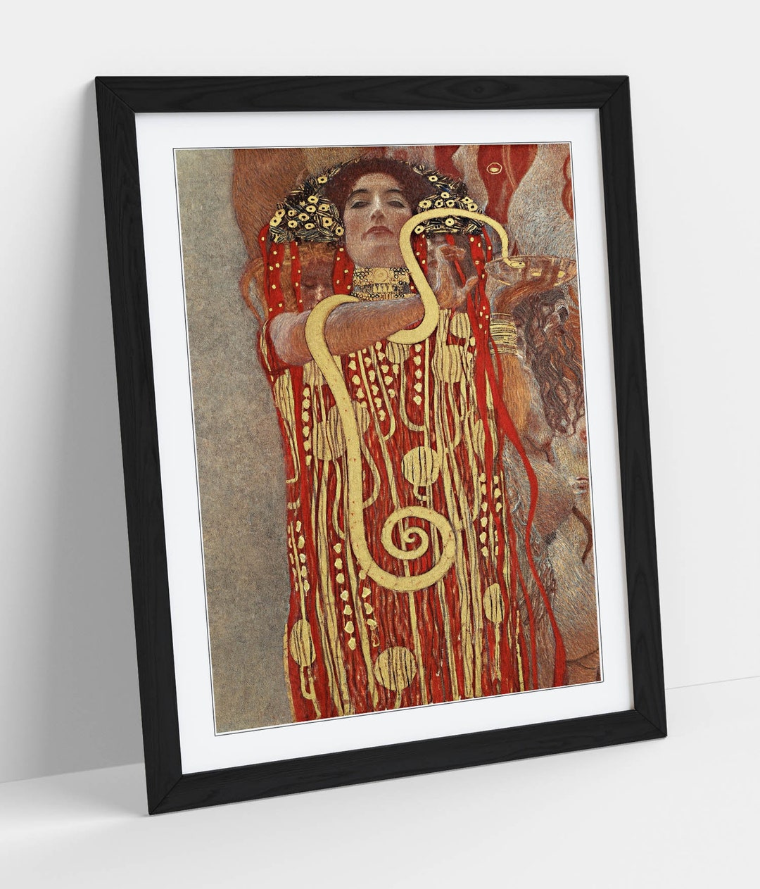 Klimt Hygeia Goddess of Health Wall Art Picture Framed Art Print - Etsy