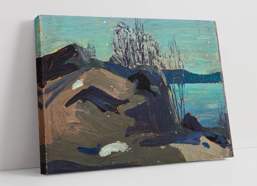 Tom Thomson Nocturne Spring 1915 Wall Art Canvas Picture Print Wall Hanging Etsy