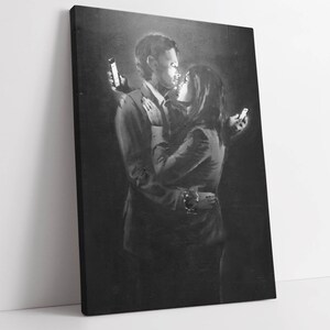 限定特殊マット額装品/バンクシー/ Mobile Lovers ポスター販売