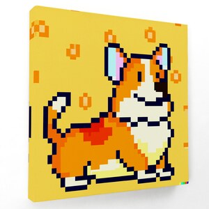 Cute Pixelated Corgi #4 - PIXELATED CORGIS