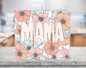 Mom PNG, Best Mom Ever 20 oz Skinny Tumbler Sublimation Design, Mother's Day Tumbler Wrap, Mom Tumbler Wrap, Best Mom PNG, Digital Download