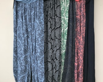 Paisley Print Harem Pants