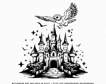 Magical Castle Svg, Castle Png, Castle SVG, Magical Png, Castle cut file Svg,