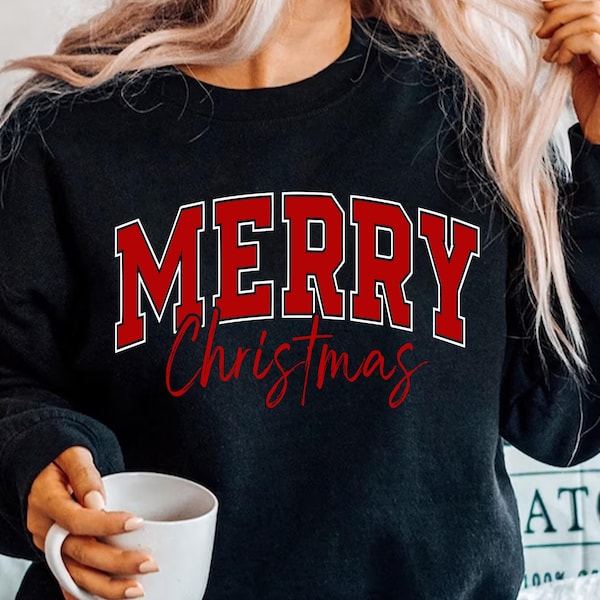 Merry Christmas SVG Png, Christmas Png, Merry Christmas Varsity, Christmas Sublimation Design, Merry Christmas SVG, Merry Christmas PNG