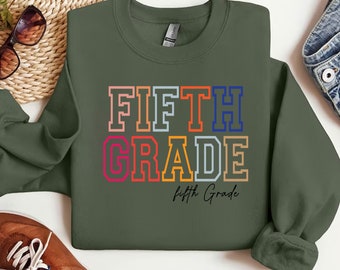 Fifth grade SVG, 5th Grade Teacher Shirt, 5th grade Png, fifth grade, sublimation, digital design