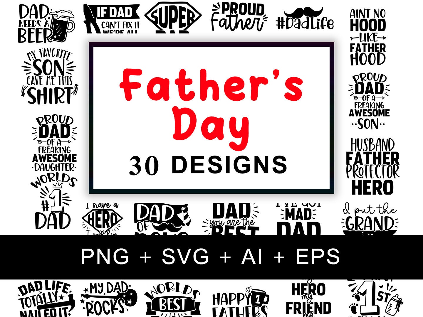 Fathers Day Svg Funny Fathers Day Svg 1st Fathers Day Svg Dad - Etsy