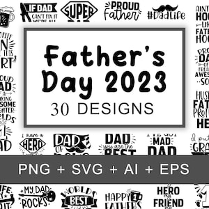 Vaderdag SVG grappige vaders dag SVG 1e vaderdag SVG papa dag SVG vaderdag SVG gratis vaders SVG bundel 3D PNG Marval gift aangepaste