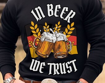 Funny Oktoberfest Sweatshirt, Retro Beer Lover Gift