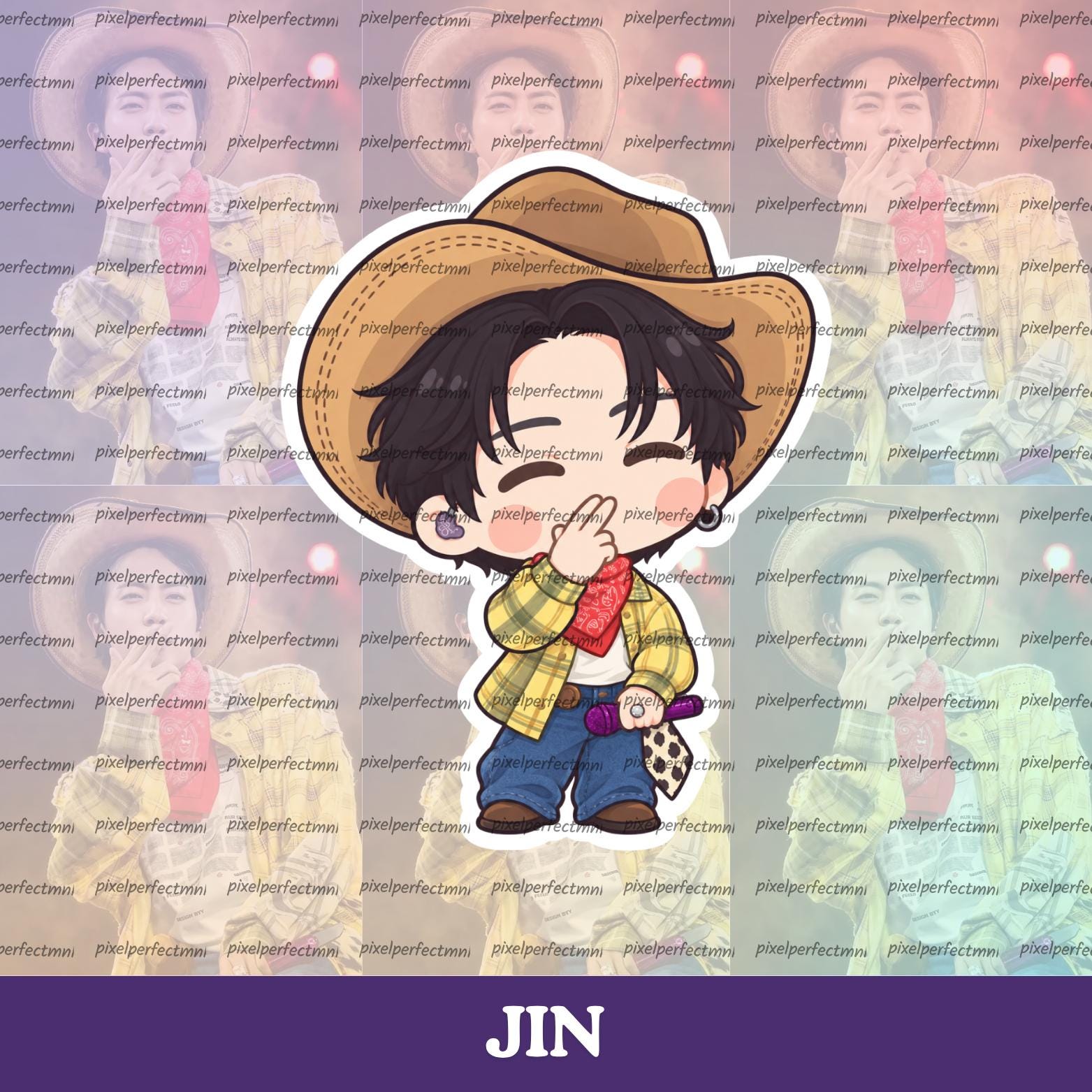 Bts Jin Blanket - Etsy