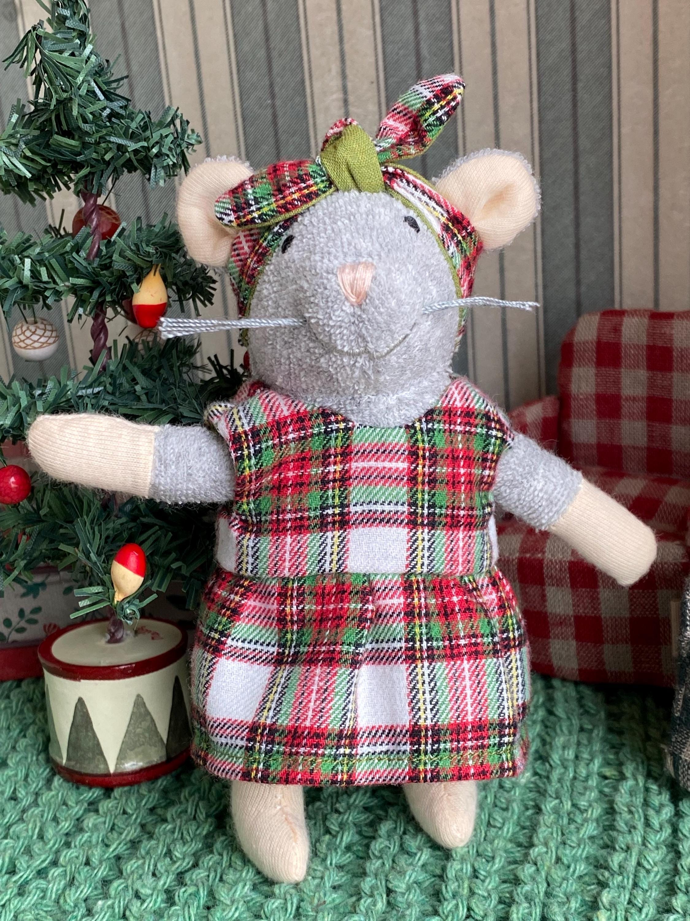 Handmade Mini Clothes for Mouse 12 Cm ( 5 in ) on Christmas - Etsy