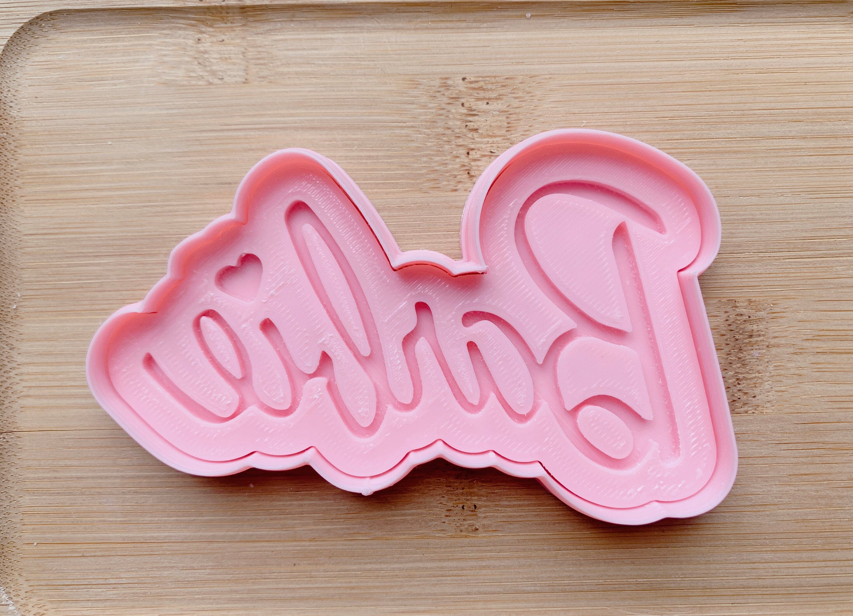 Barbie Silicone Name Mold 