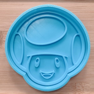 Toad Character Face Cookie Cutter & Stamp
