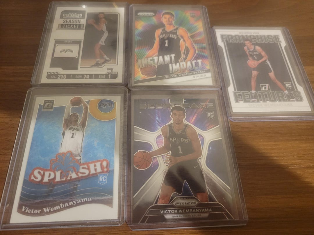 Victor Wembanyama Rookie Lot Etsy Victor Wembanyama Rookie Lot Etsy