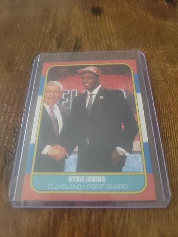 Kyrie Irving NBA Draft Art Card 2011 - Main Image