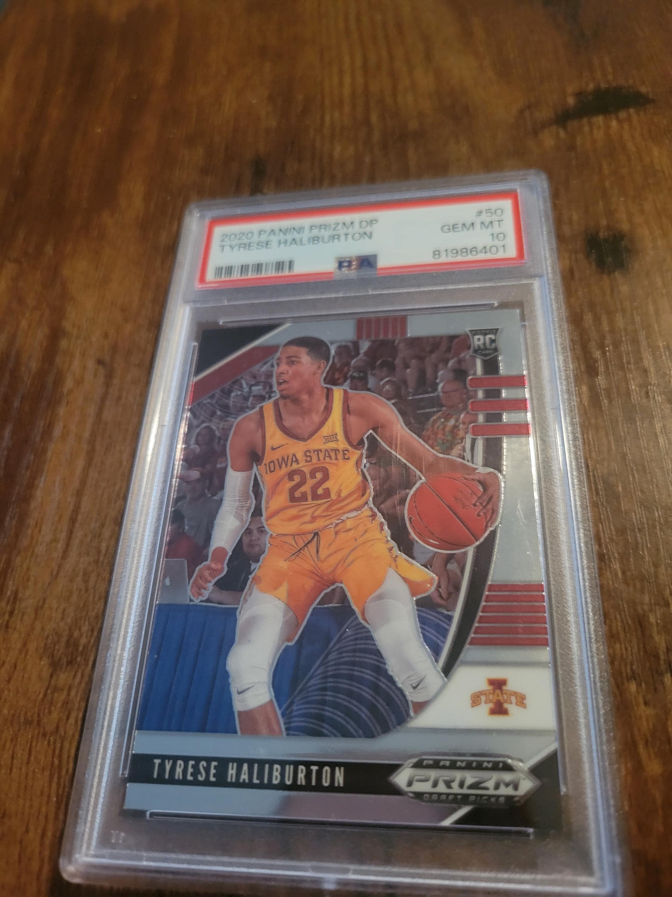 2020 Panni Prizm DP Mint 10 Tyrese Halliburton Rookie - Etsy