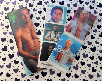 Ryan Gosling Bookmarks – Set of 3