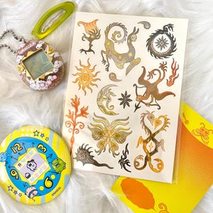 Temporary Tattoo Sticker | Waterproof Fake Tattoo | Cute Body Art | Original Tattoo | Long-Lasting Skin Sticker | Festival or Gift Idea