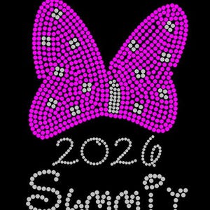 Cheer summit 2026 SVG download, rhinestone svg file, digital file, summit cheer bow svg, Cheer bow template, Cheer bow svg file, 2026 summit