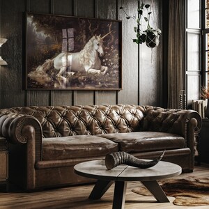 Enchanting unicorn digitals depicting a serene mythical creature, suitable for fairy fantasy enthusiasts.