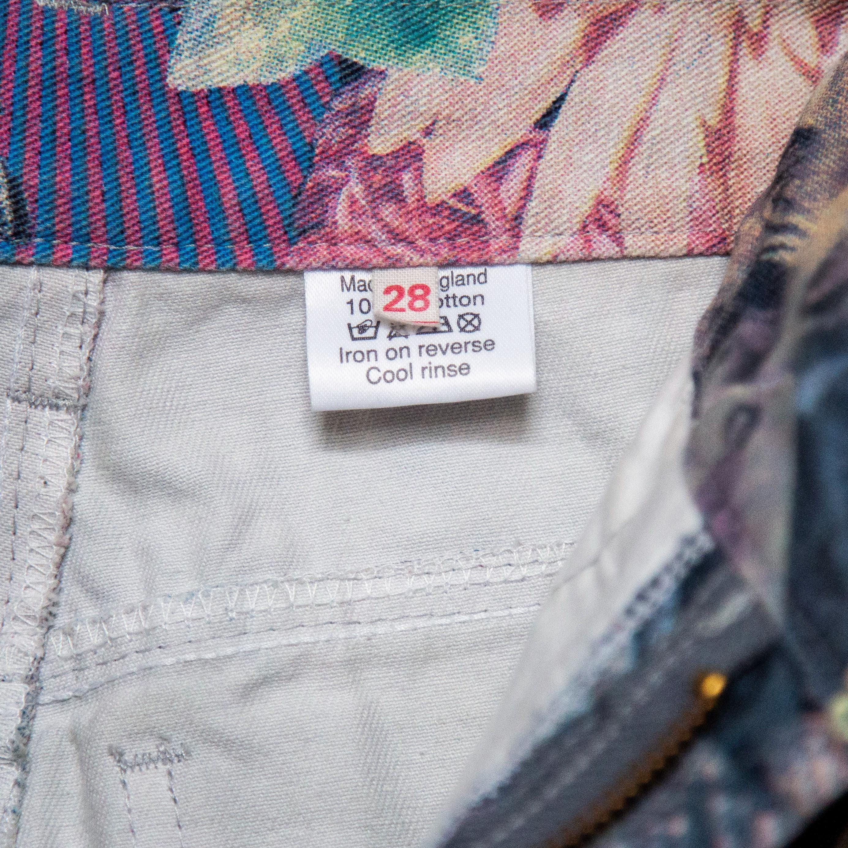 素晴らしいModZart Londonパンツ。珍しい一品。ビンテージ。 80年代 